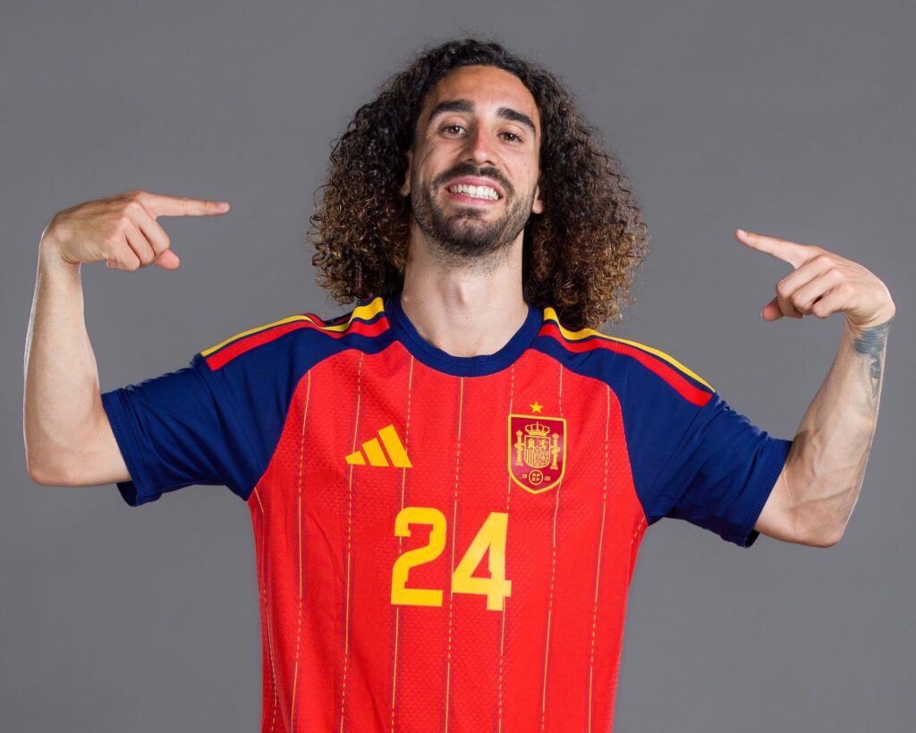Marc Cucurella at Real Madrid training (Maria Jimenez/Getty Images)