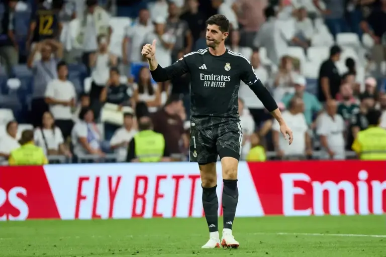 Thibaut Courtois Real Madrid Fitness Boost Before Atletico Derby