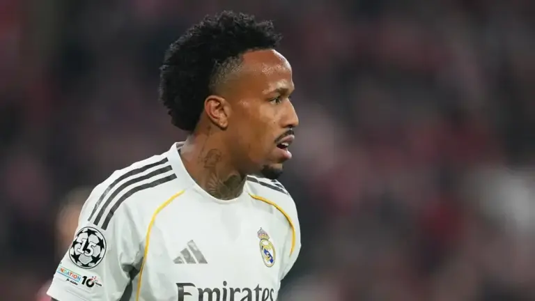 Eder Militao Returns to Real Madrid Group Training